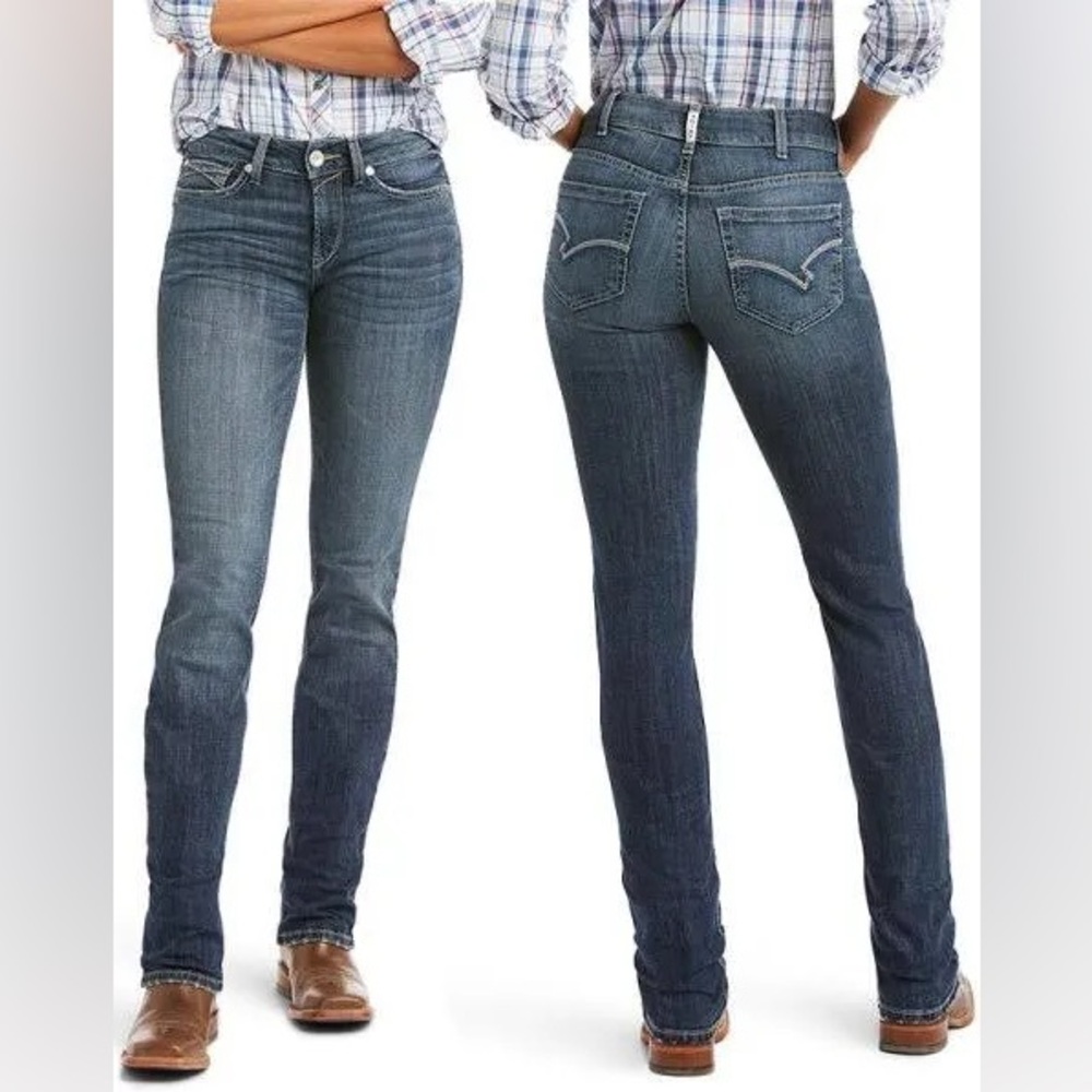 Ariat R.E.A.L. Destiny High Rise Straight Jeans - 27L